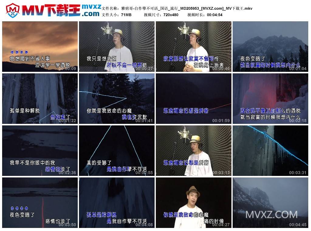 雅痞哥-自作孽不可活_国语_流行_MD205953